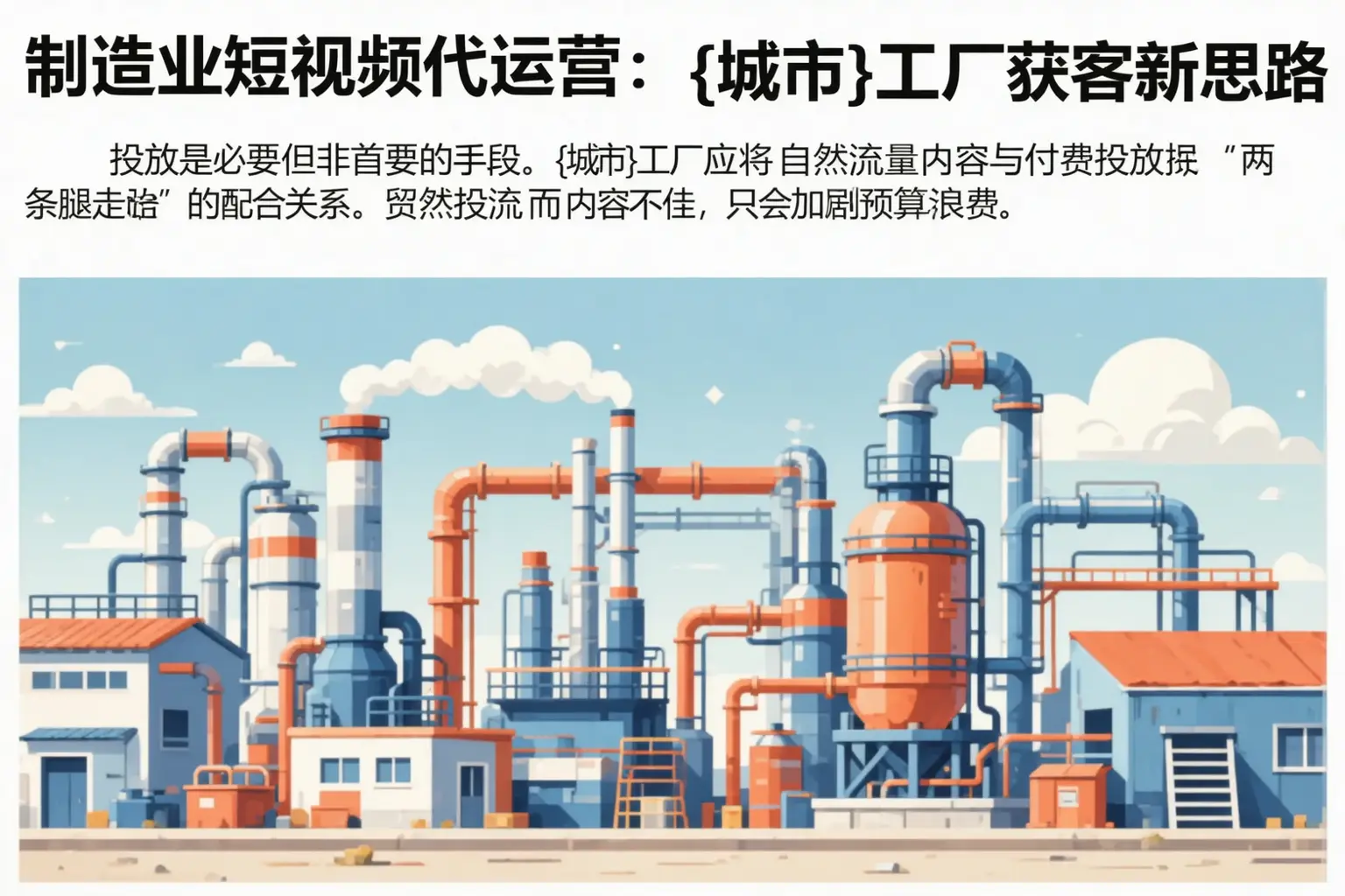 制造业短视频代运营：绿园工厂获客新思路