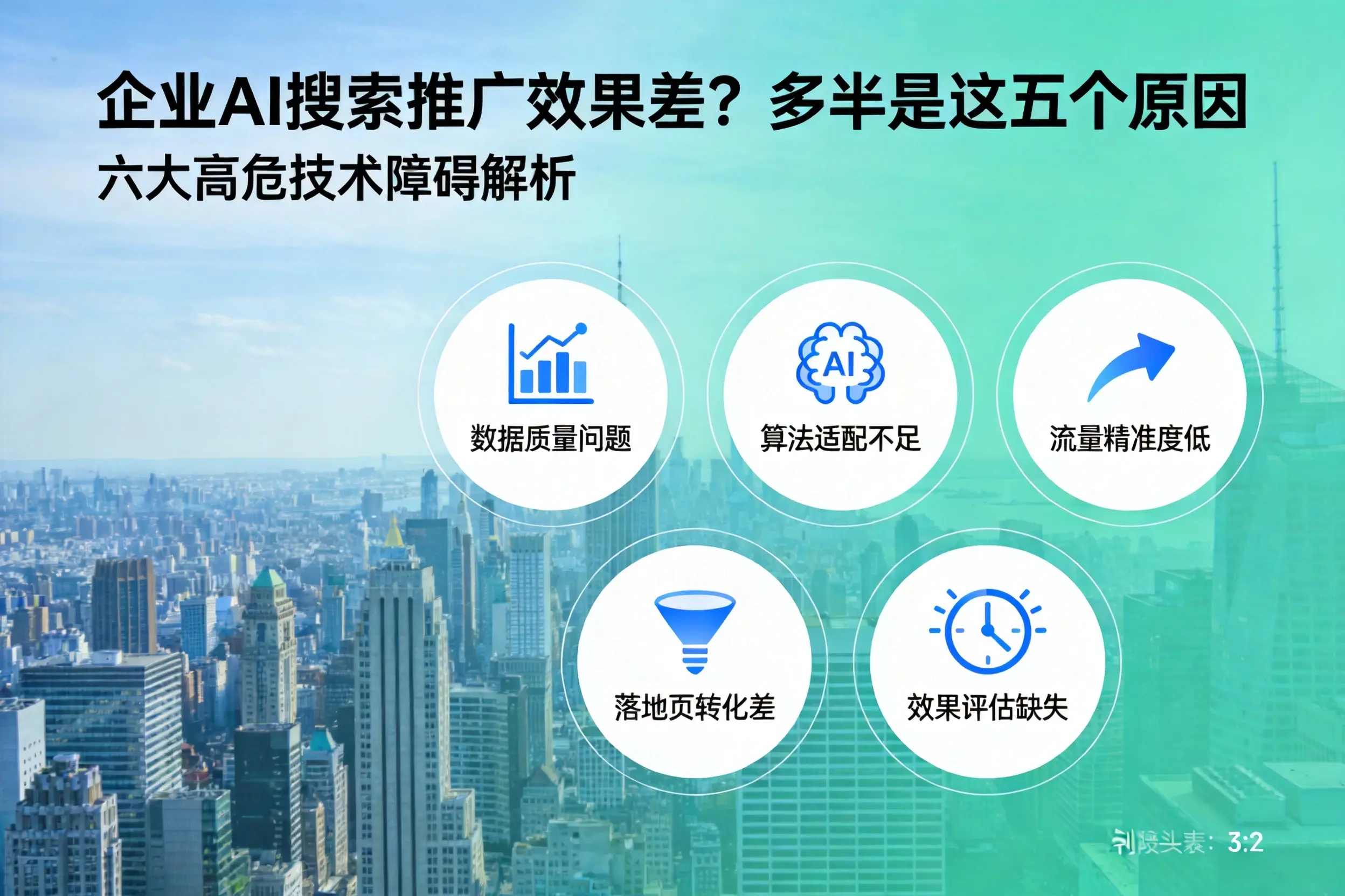绿园企业AI搜索推广效果差？多半是这五个原因